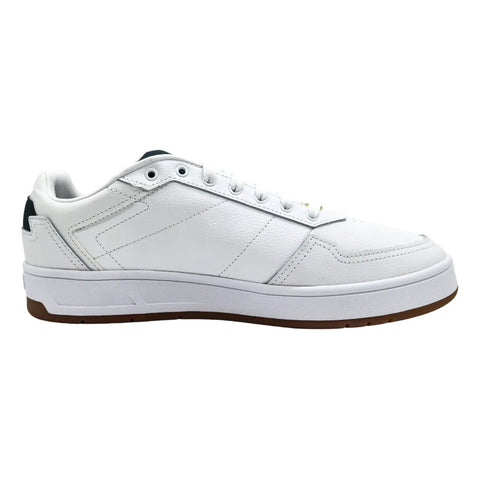 Tenis Puma Court Classic Lux Blanco Verde 395019 13 Hombre