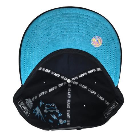 Gorra Antifashion Blue Woman Negro Snapback 005