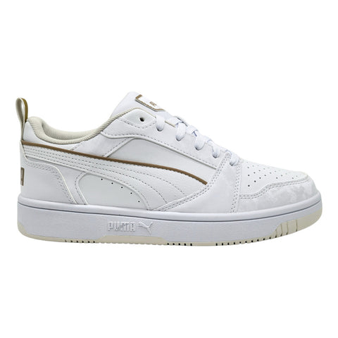 Tenis Puma Urbano Juvenil Estilo 40351301 Blanco Casual, Ligeros, Cómodos De Uso Diario