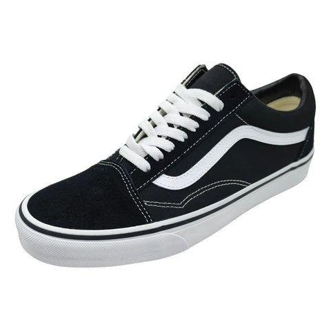 Tenis Vans Old Skool Choclo Negro Blanco Vn000d3hy28 Unisex