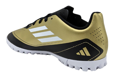 Tenis Adidas F50 Club TF J Messi Dorado-Negro IG9297 Juvenil