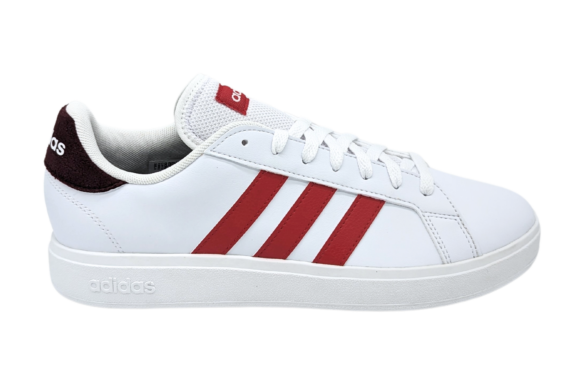 Tenis adidas blanco con rojo online