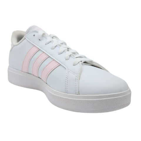 Tenis Adidas Grand Court Base 2.0 Blanco Rosa GW9260 Para Mujer