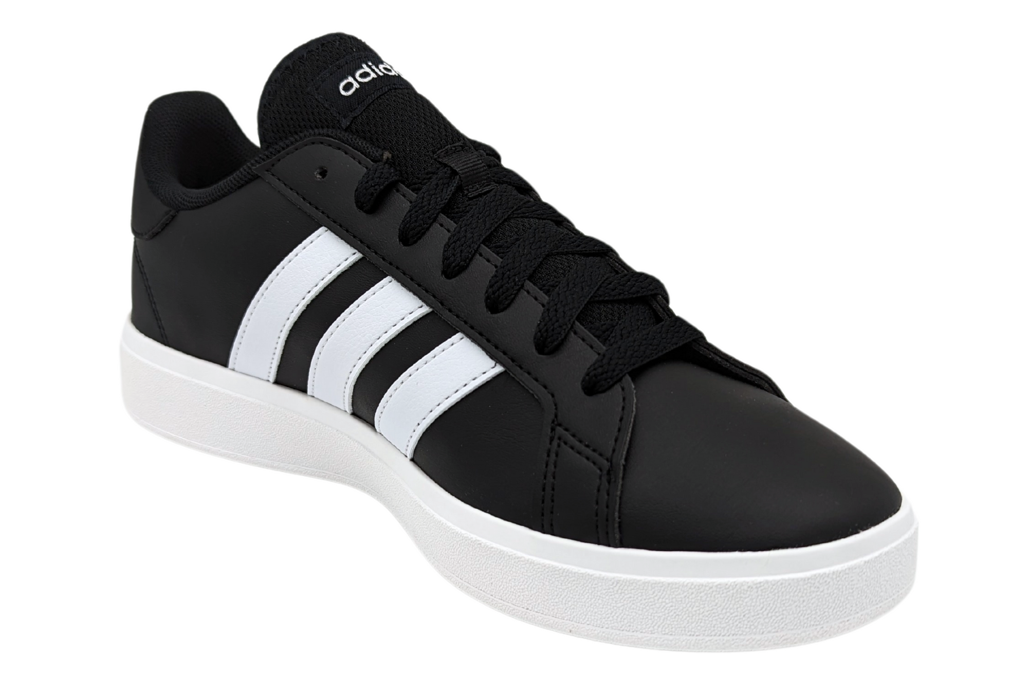 Tenis Adidas Grand Court Base 2.0 Negro Blanco GW9262 Para Mujer Tenis Sport MX