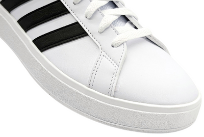 Tenis Adidas Grand Court Base 2.0 Blancos Para Hombre GW9250