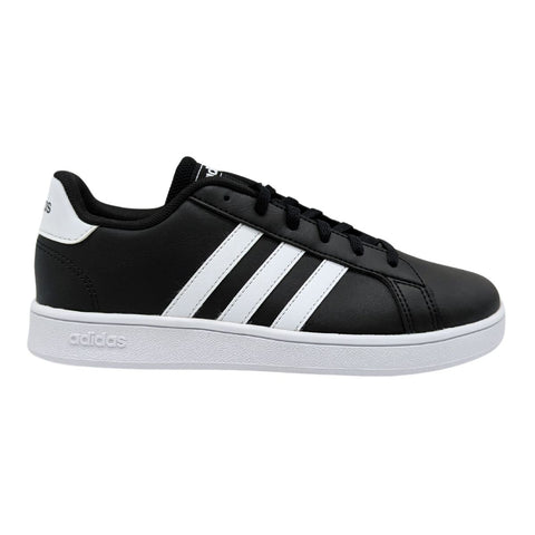 Tenis Adidas Grand Court K Negro-Blanco EF0102 Juvenil