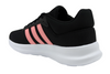 Tenis Adidas Lite Racer 4.0 Negro-Rosa IE8565 Para Mujer