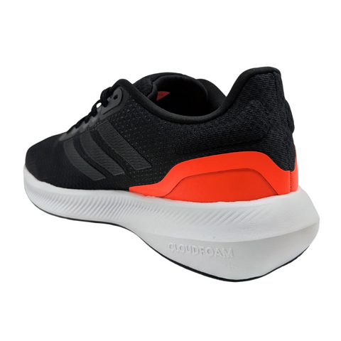 Tenis Adidas Runfalcon 3.0 Running Negro-Naranja HP7550 Para Hombre