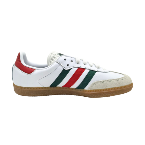 Tenis Adidas Samba OG Fifa Blanco Verde Rojo HQ4951 Unisex