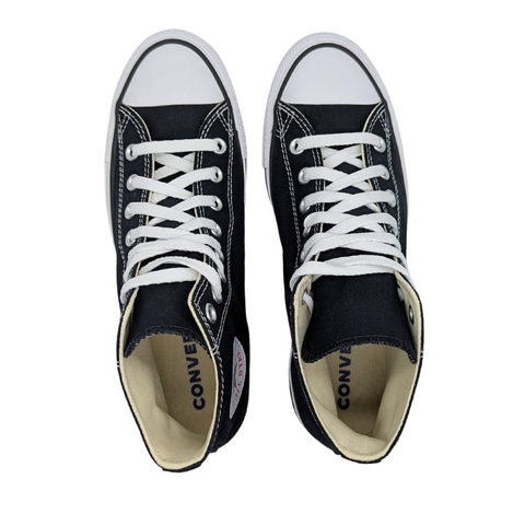 Tenis Converse Chuck Taylor All Star Negros en Bota de Lona Unisex