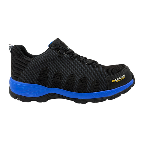Tenis De Seguridad Caribu 325 Casco Pp Negro/azul-hombre