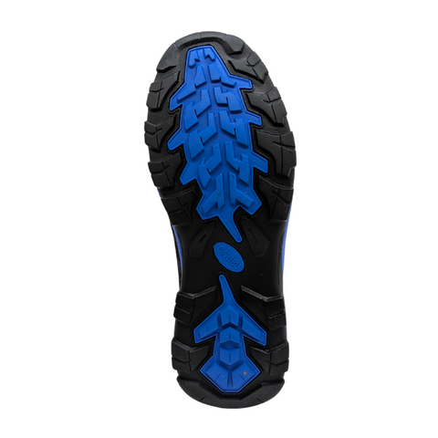 Tenis De Seguridad Caribu 325 Casco Pp Negro/azul-hombre