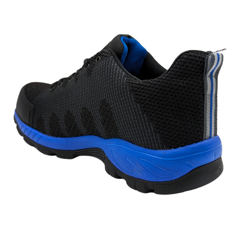 Tenis De Seguridad Caribu 325 Casco Pp Negro/azul-hombre