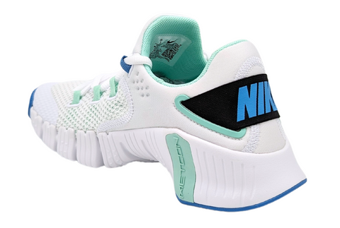 Tenis Free Metcon 4 Blanco-Turquesa CZ0596 100 Para Mujer