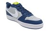 Tenis Nike Court Borough Low 2 Gs Gris-Azul BQ5448 016 Juvenil