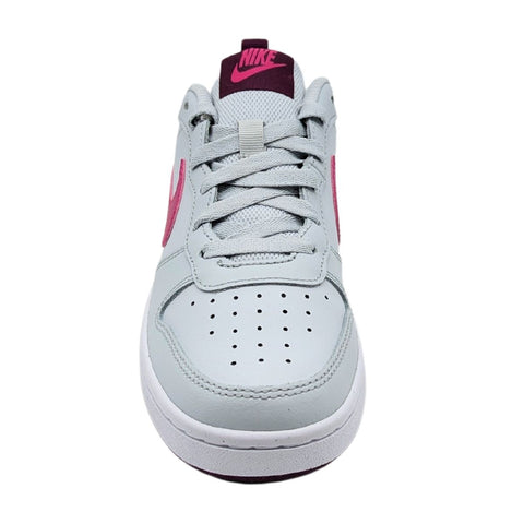 Tenis Nike Court Borough Low 2 Plata Rosa BQ5448 015 Para Mujer