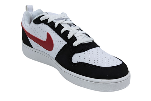 Tenis Nike Court Borough Low Para Hombre 838937 102 Blanco Negro Tenis Sport MX