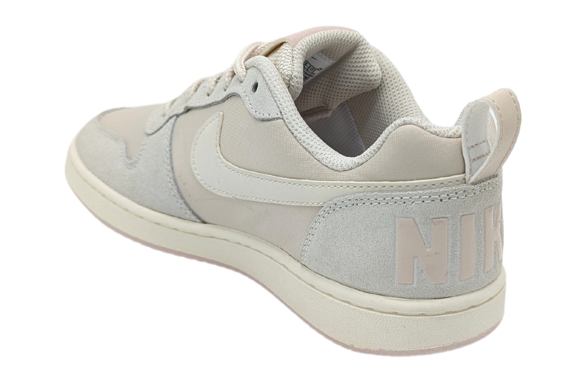 Tenis Nike Court Borough Low Prem Marr n Claro 861533 101 Para