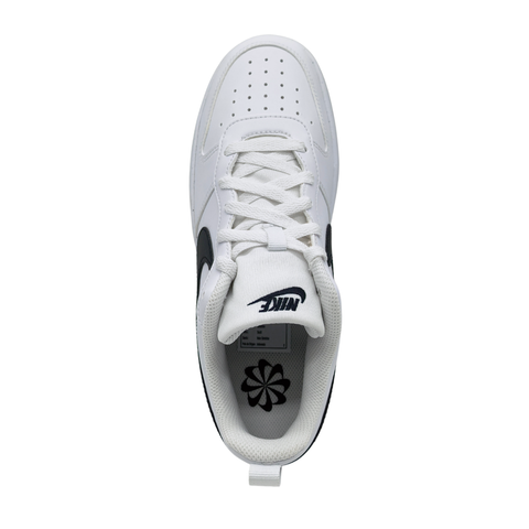 Tenis Nike Court Borough Low Recraft Blanco Negro DV5456 104 Dama