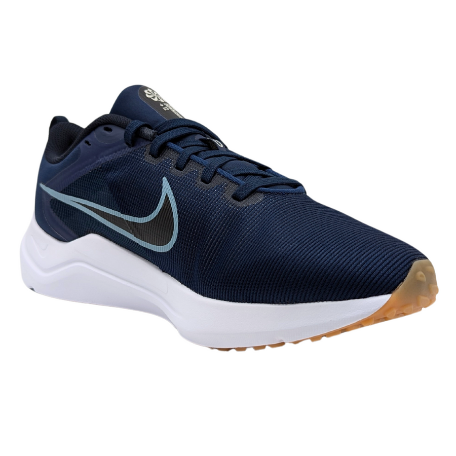 Tenis Nike Downshifter 12 Running Azul-Blanco DD9293 400 Para Hombre