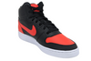 Tenis Nike Ebernon Mid Para Hombre AQ1773 005 Negro-Rojo