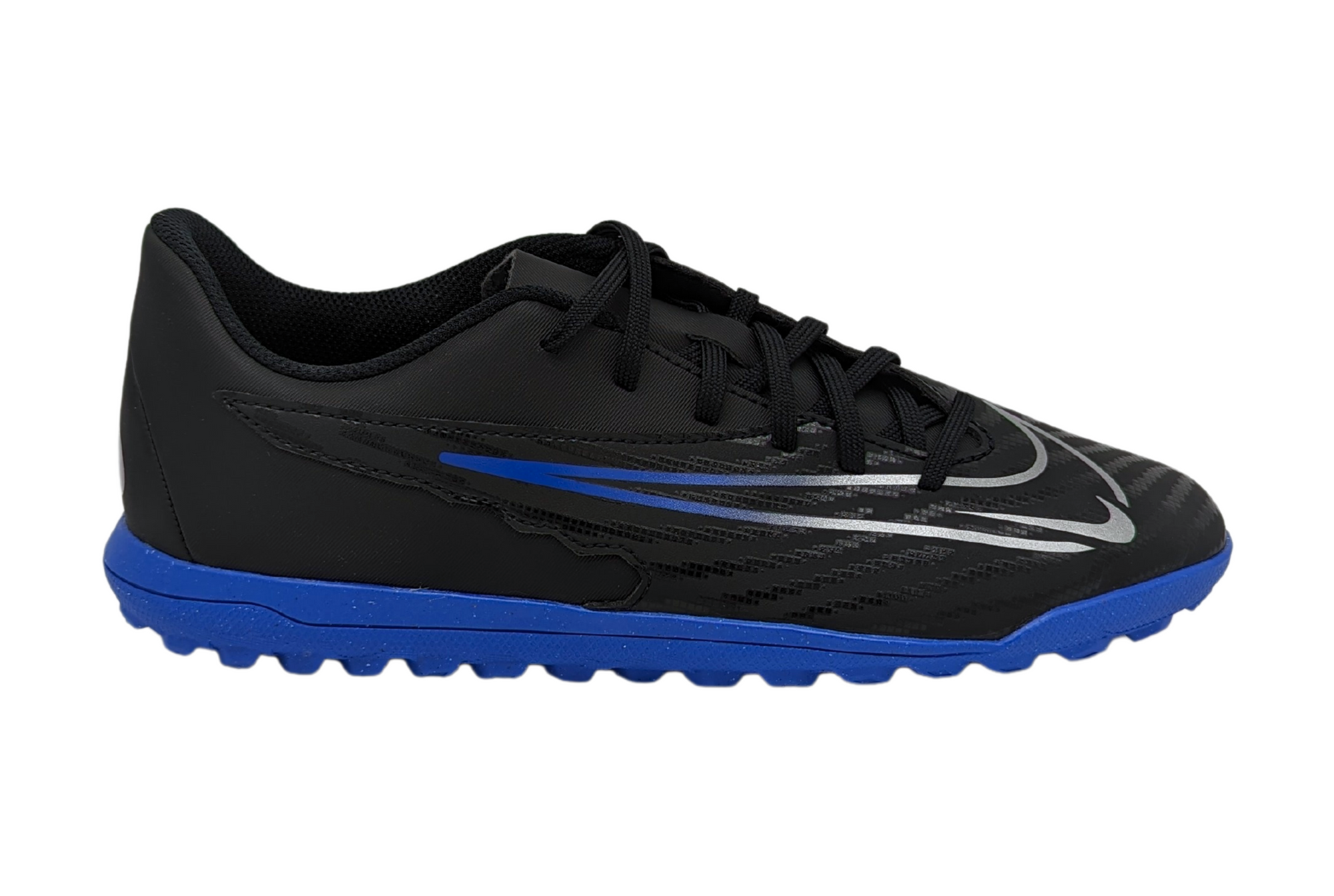 Tenis Nike Phantom GX Club TF Negro Azul Para Hombre DD9486 040