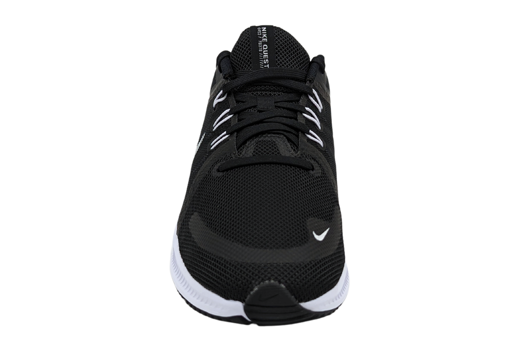 Tenis Nike Quest 4 Running Negro Blanco DA1106 006 Para Mujer Tenis Sport MX