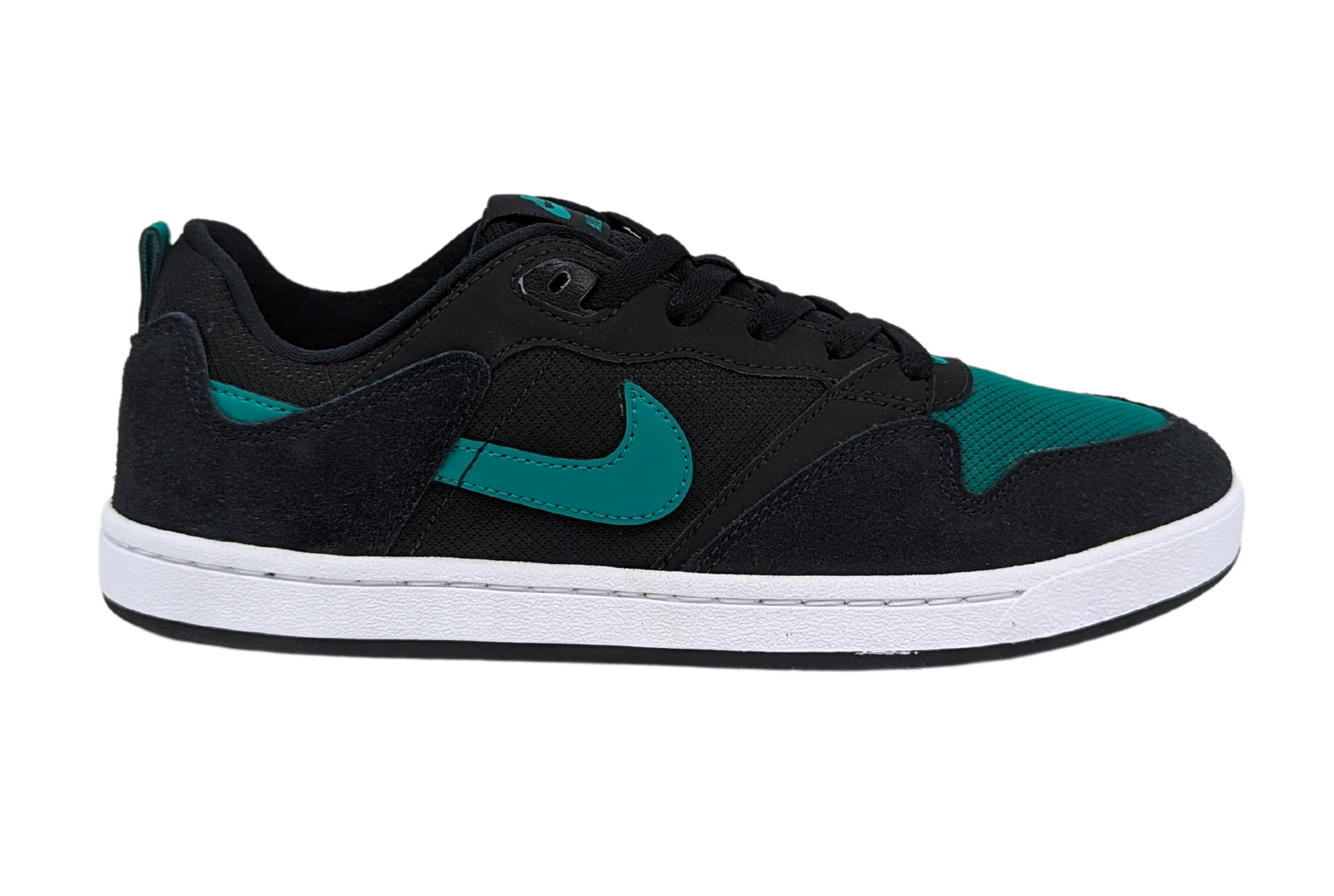 Tenis Nike SB Alleyoop Para Hombre CJ0882 007 Negro Verde Tenis Sport MX
