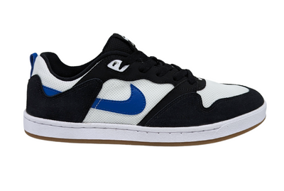 Tenis Nike SB Alleyoop Para Hombre CJ0882 104 Blanco-Negro-Azul