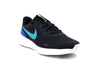 Tenis Nike Revolution 5 BQ5671011 Negro/Azul-Mujer