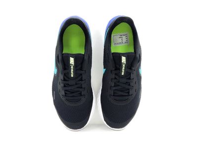 Tenis Nike Revolution 5 BQ5671011 Negro/Azul-Mujer