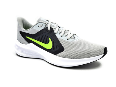 Tenis Nike Downshifter 10 CI9981005 Gris/Verde-Hombre