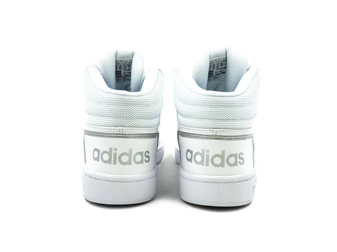 Tenis Adidas Hoops 2.0 Mid Bota FY6023 Blanco-Mujer