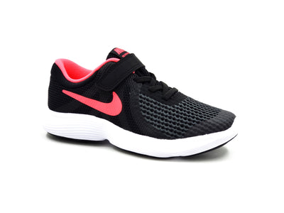 Tenis Nike Revolution 4 943307004 Negro/Rosa-Niña