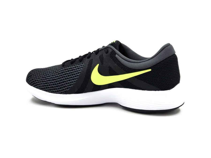 Tenis Nike Revolution 4 908988007 Negro/Verde-Hombre