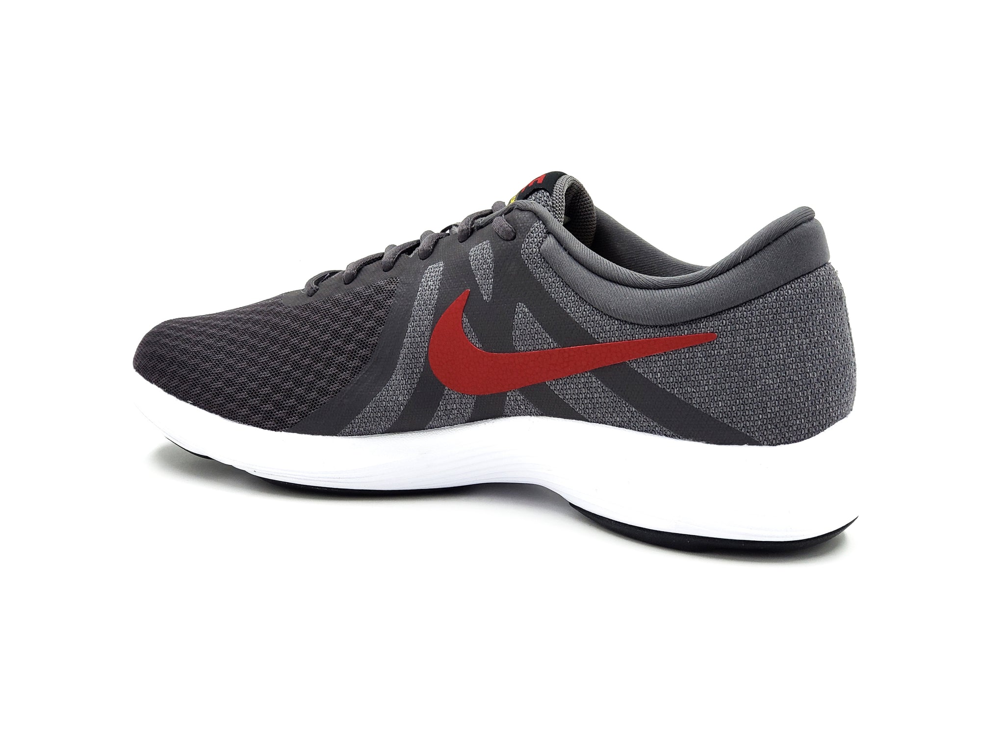 Tenis Nike Revolution 4 908988017 Gris/Tinto Hombre - Sport