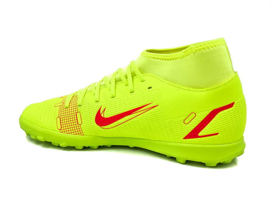 Tenis Nike Superfly 8 Club TF CV0955760 Amarillo/Fiusha-Hombre