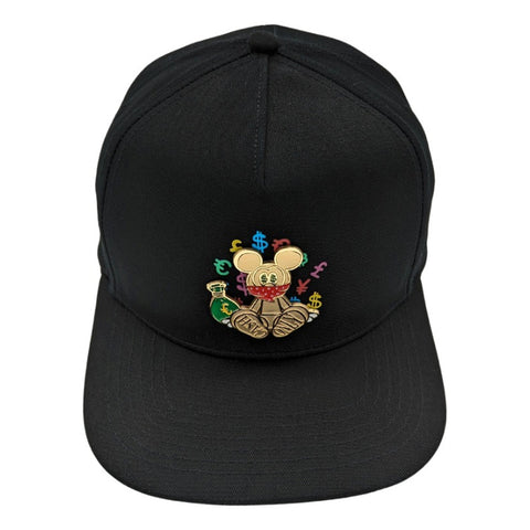 Gorra Cash Only Rich Golden Mouse Negra Snapback 2023 07