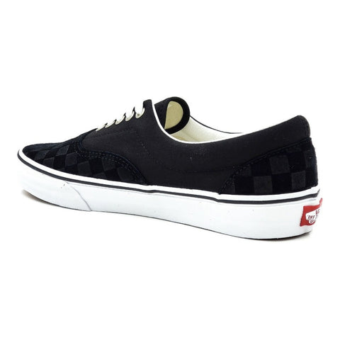 Tenis Vans Era Vn0a4u39wyu Negro/gris De Cuadros-juvenil