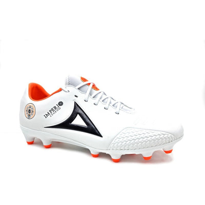 Zapato De Futbol Soccer Para Hombre Pirma 3005 Blanco/naranj