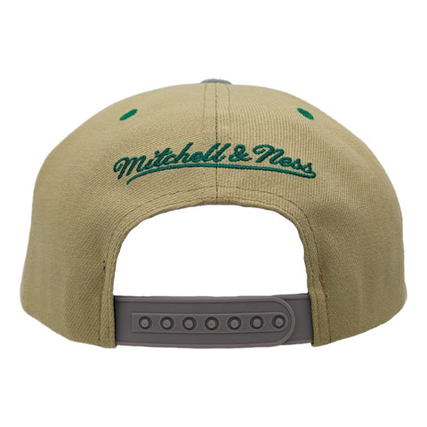 Gorra Mitchell & Ness Nba Celtics F-86 Café Snapback 2023 05