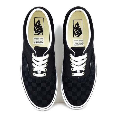 Tenis Vans Era Vn0a4u39wyu Negro/gris De Cuadros-juvenil