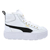 Tenis Mujer Puma Karmen-mid 38585703 Piel Vacuno White-black