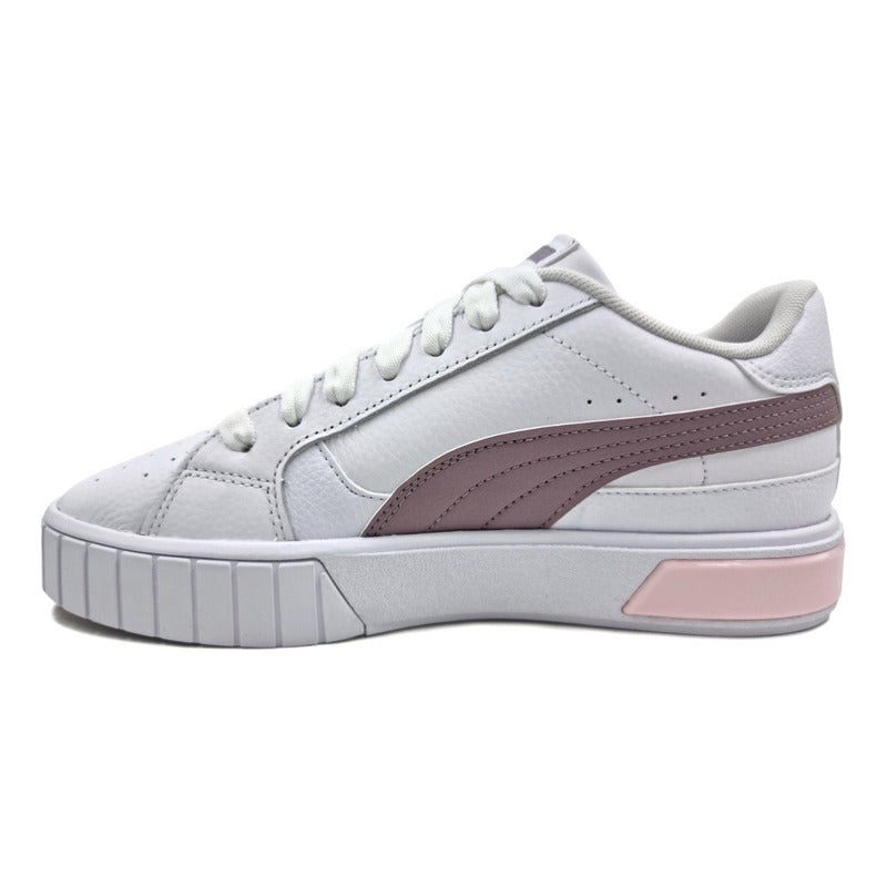 Puma- Tenis Cali Star Mujer 38017611 En Blanco- Rosa