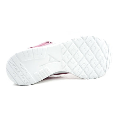 Tenis Running Pirma Unisex Modelo 0248 Rosa/blanco