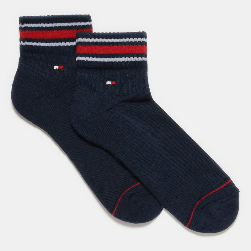 Pack Calcetines Tommy Hilfiger Negro/rayas - Tenis Sport MX