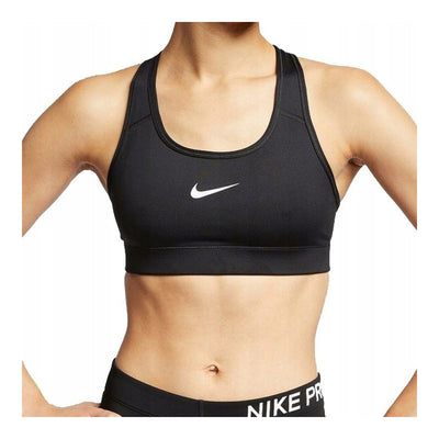 Sosten/ Top Nike Dry Fit Soporte Medio Negro 375833-010