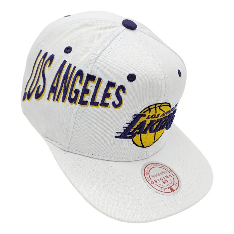 Gorra Mitchell & Ness NBA Sharktooth Lakers Multi Amarillo Unitalla