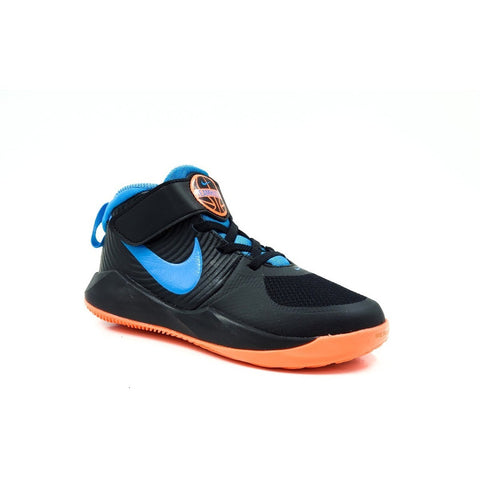 Tenis Nike Team Hustle D 9 Aq4226006 Negro/azul/naranja Niño