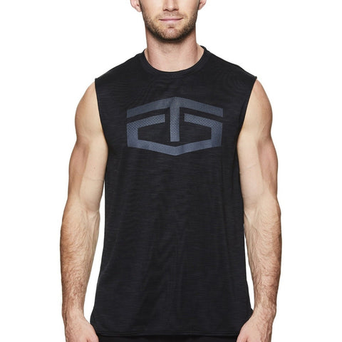 Playera Tapout De Entrenamiento Negra Para Hombre Sin Mangas